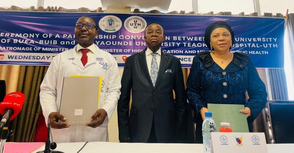 Convention de Partenariat : Le Centre Hospitalier et Universitaire de Yaoundé et Biaka Universty Institute of Buea formalisent leur collaboration